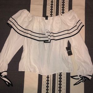 Off the shoulder blouse